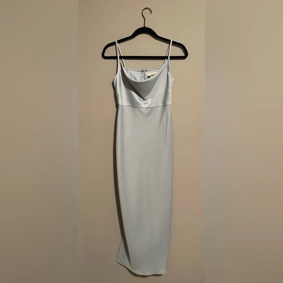 bhldn cali satin charmeuse midi dress Cali Satin Charmeuse Midi Dress